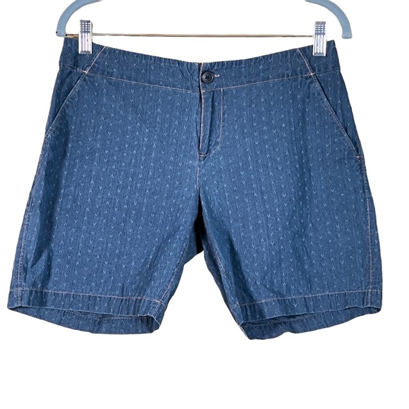 Denim Tommy Bahama Womens Lightweight Chambray Cotton Shorts Size 4 - Picture 1 of 11